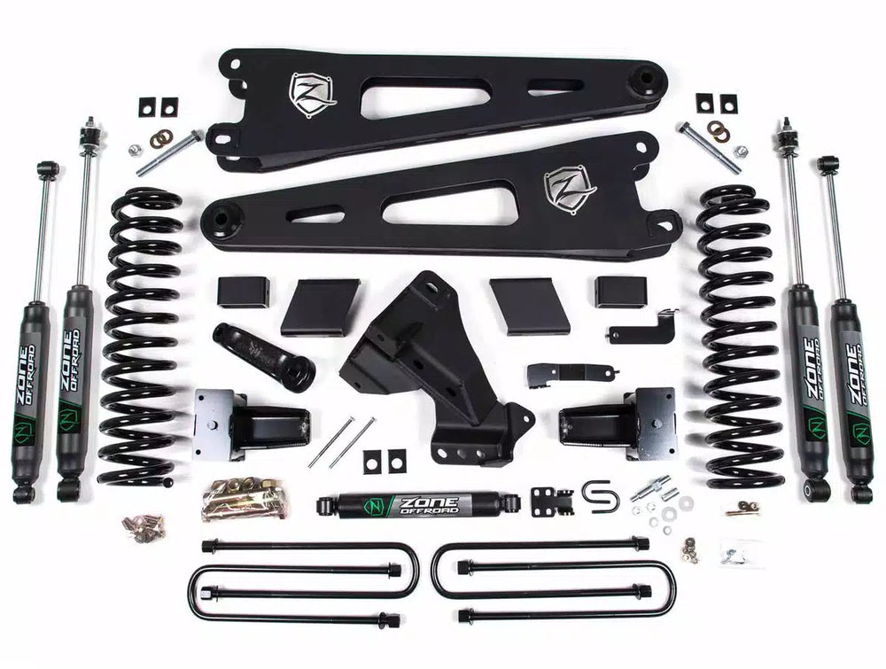 23C FORD F250/F350 4WD 5IN RADIUS ARM LIFT KIT3IN REARBLOCKDSL2 LEAF MAINN