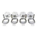 JE Pistons auto part installed view