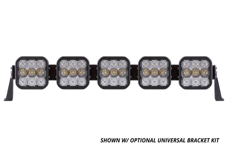 Diode Dynamics SS5 Sport Universal CrossLink 5-Pod Lightbar - White Driving