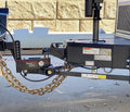 TRUE TOW HEAVYWEIGHT WEIGHT DISTRIBUTION HITCH 8IN DROP 2IN SHANK RATED 18.5K GTWR