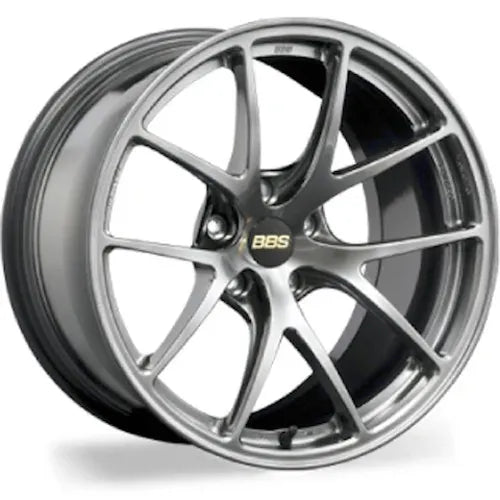 BBS RI-A 18x9.5 5x120 ET27 Diamond Black Wheel -82mm PFS/Clip Required