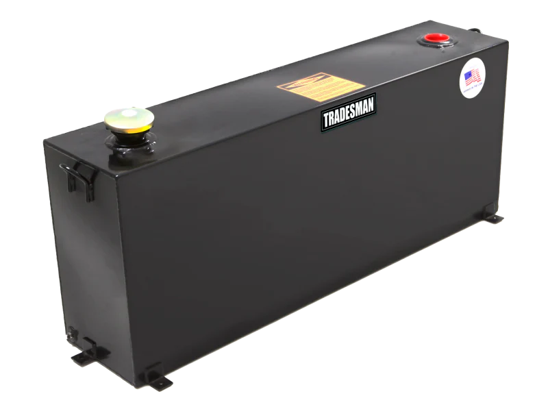 Tradesman Steel Rectangular Liquid Storage Tank (Full Size) - Black