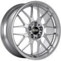 BBS RG-R 18x8.5 5x114.3 ET36 PFS Diamond Silver Wheel -82mm PFS/Clip Req