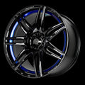 WedsSport FT-117 20 x 9.5 38 5-120 DI-BK (Diamond Black)