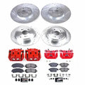 Power Stop 06-11 Honda Ridgeline Front & Rear Z23 Evolution Sport Brake Kit w/Calipers