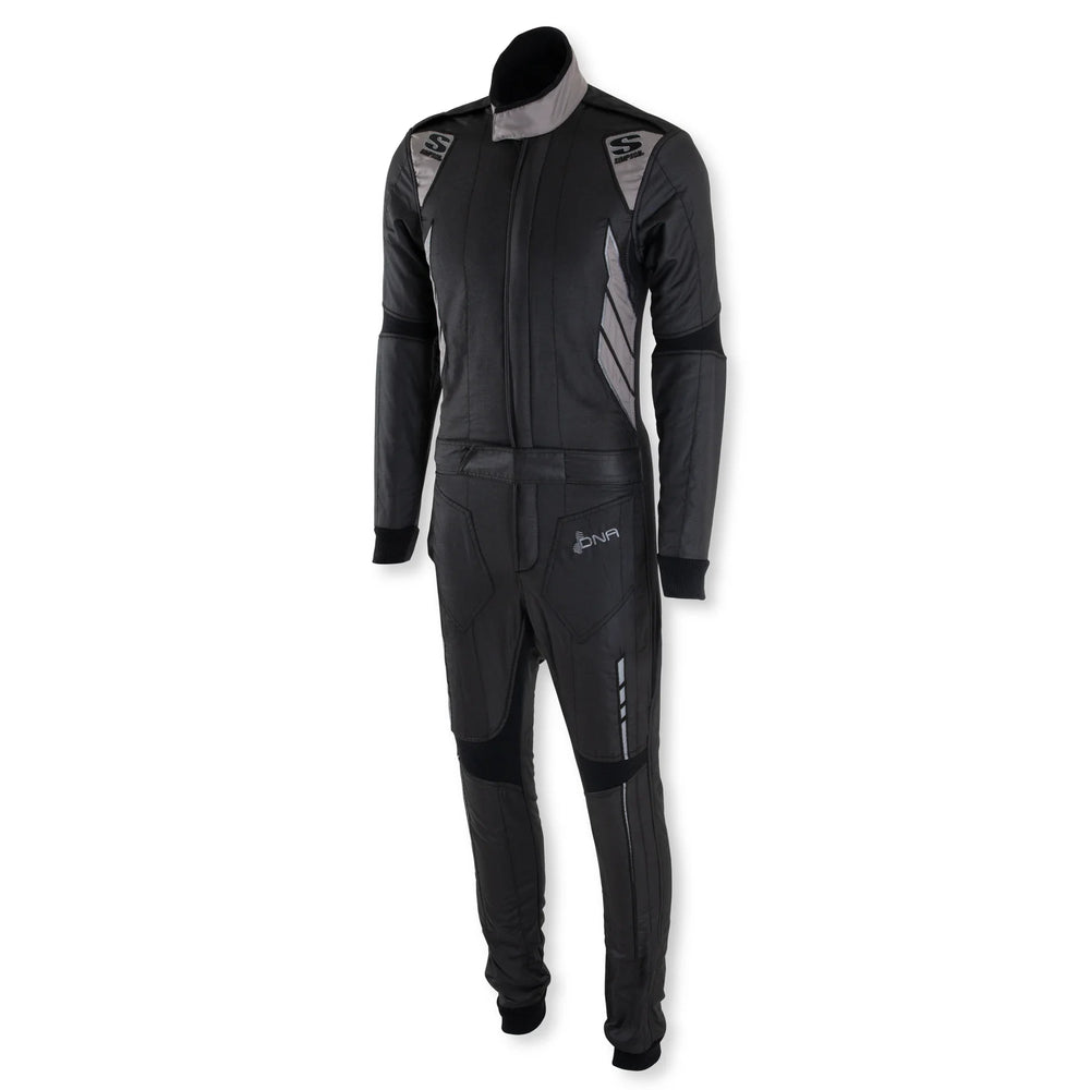 DNA-FIA SFI5 BLACK/ALLOY SMALL SUIT
