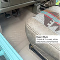 07-10 Jeep Wrangler JKU 4DR full vehicle kit (front and rear flooring cargo mat wheelhouse covers (l/r) seatback covers) desert khaki