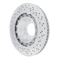 R1 Concepts Hi-Carbon Alloy GEOMET Coated Rotor - Drilled Fits Porsche Cayman