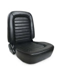 CLASSIC LOW BACK RECLINER LEFT BLACK LEATHER