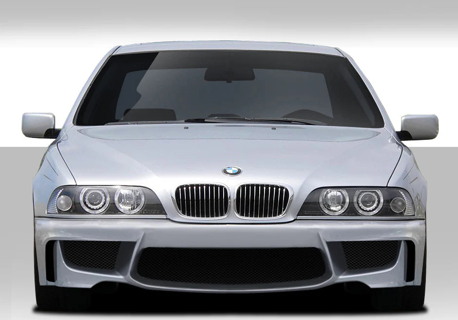 1997-2003 BMW 5 Series M5 E39 4DR Duraflex 1M Look Body Kit - 4 Piece - Includes 1M Look Front Bumper Cover (109312) HM-S Side Skirt Rocker Panels (106869) M5 Look Rear Bumper Cover (101802)