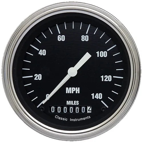 HOT ROD 3IN SPEEDO/TACH/2 DUALS-GM