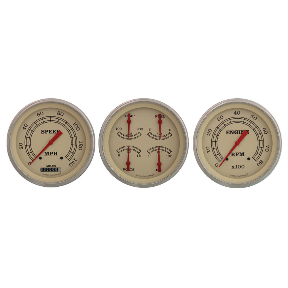 VINTAGE 5IN SPD, 5IN QUAD, 5IN TACH