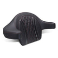 Mustang 2023-2025 Harley CVO Road Glide (ST) Heated Standard Reach One-Piece, 2 UP Seat Black
