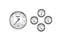 WHITE HOT GAUGE SET 1961-66 FORD VAN