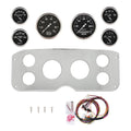 AutoMeter Old Tyme Black 55-59 GMC Truck Billet Panel/Gauge Kit - 3-1/8in. (x2) & 2-1/16in. (x4)
