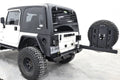 TJ LJ YJ Destroyer Expedition Series Rear Bumper w Tire Carrier