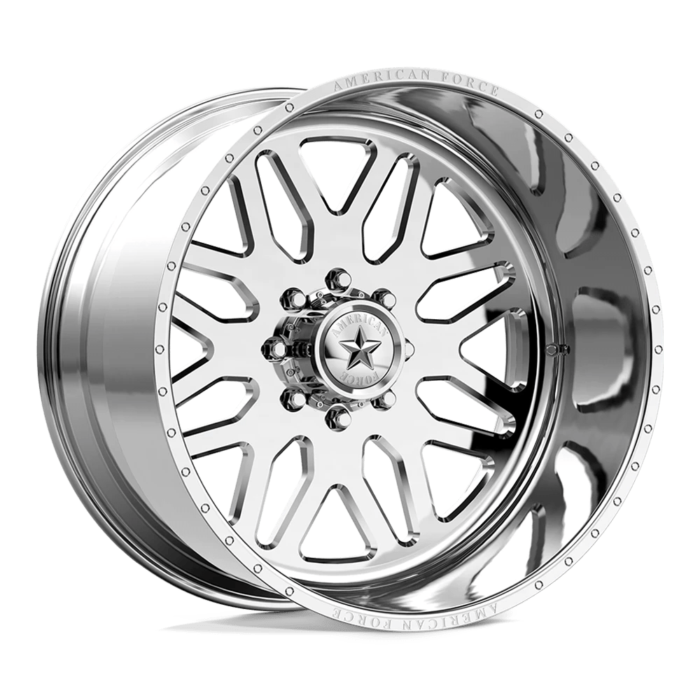 American Force Wheels silver auto part