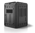 BOONER 5PANEL HARDSIDED HUNTING BLIND WITH TINTED VERTICAL WINDOWS