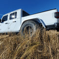 ~(45 lbs. 53X25X9)~ 19-Current - JL-JLU Notorious Dovetail Rear Flare - Semi Gloss Black Powder Coat Alum Semi Gloss Black PC