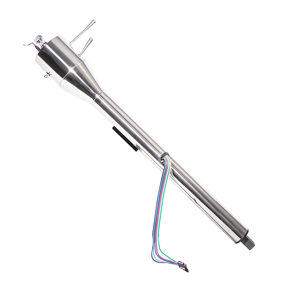 6669 MOPAR FLOORSHIFT TILT COLUMN BBODY MF W/O SLIP SHAFT & UJOINT POLISHED S