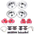 Power Stop 08-10 BMW 328i Front & Rear Z23 Evolution Sport Brake Kit w/Calipers