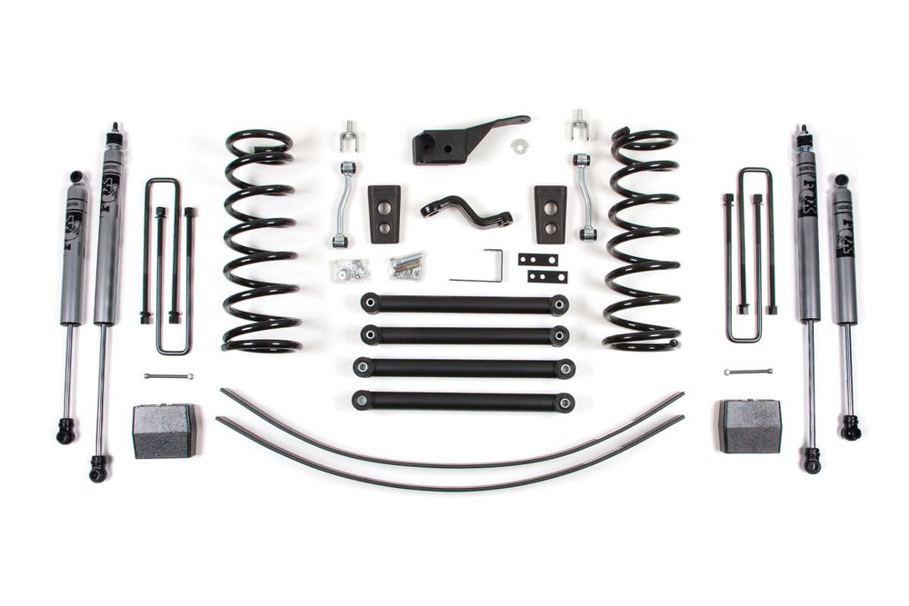 2001 DODGE 1500 5IN SUSP LIFT KITFRT COILS RR BLOCK/ADDALEAFFOX SHKS