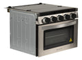 GREYSTONE 17" BLACK, 2N1 GAS RANGE