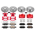 Power Stop 07-08 Infiniti G35 Front & Rear Z23 Evolution Sport Brake Kit w/Calipers
