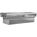 DIAMOND TREAD ALUMINUM CROSSOVER TRUCK TOOL BOX (23X20X71 INCH)