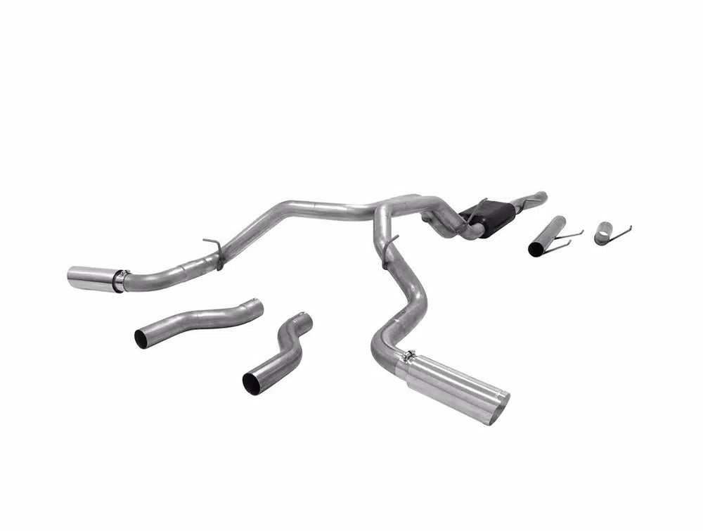 American Thunder Cat-Back Exhaust System Fits 2014-2024 Ram 2500 With 6.4L Hemi Engine Aggressive To Moderate Sound Flowmaster