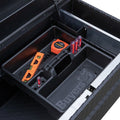 BLACK DIAMOND TREAD ALUMINUM CROSSOVER TRUCK TOOL BOX (13X20X63 INCH)