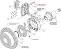 Wilwood auto part close-up