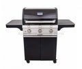 SABER CAST BLACK 500 DELUXE BLACK 3BURNER GAS GRILL