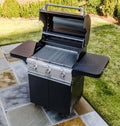 SABER CAST BLACK 500 DELUXE BLACK 3BURNER GAS GRILL