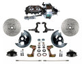 LEED Brakes Power Front Kit with Drilled Rotors and Zinc Plated Calipers
