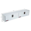 901/4 X 131/4 X 16IN STEEL HISIDE BOX TOOL 11.1 CU FT WHITE FINISH