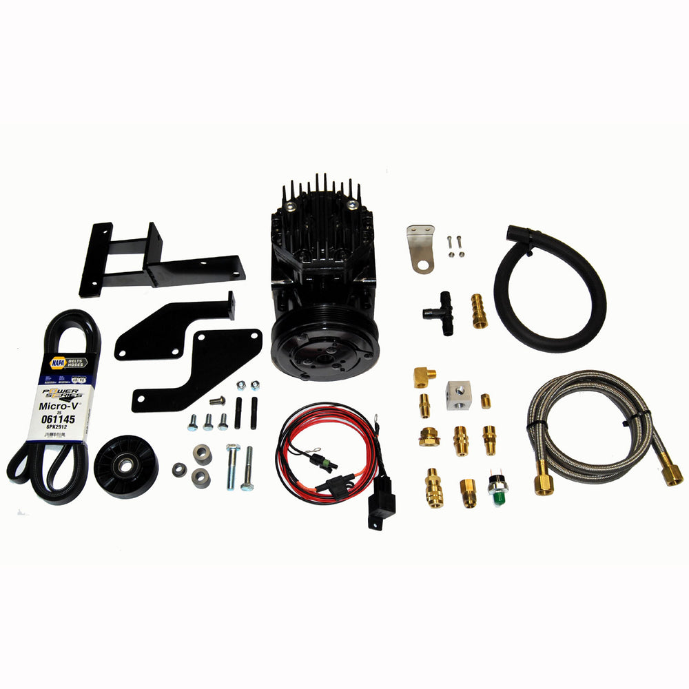~(45 lbs. 17X13X13)~ Jeep JK York Mini On Board Air Kit For 07-11 Wrangler JK 3.8L V6 OffRoadOnly