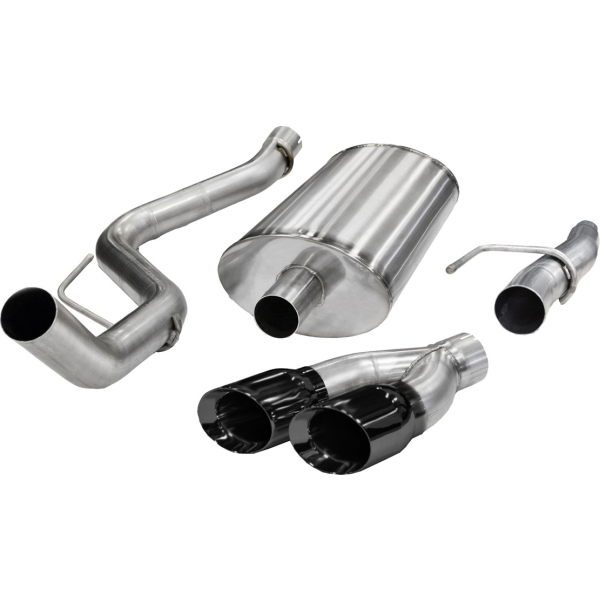 CORSA Performance black cat-back exhaust