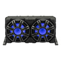 MWE 10-inch (25cm) Loaded Premium Marine Sub Enclosure w/Passive Radiator 4-ohm