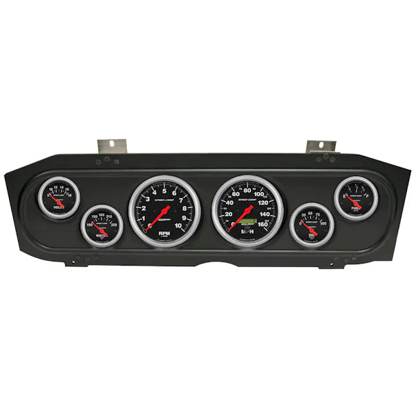 6970 MERCURY COUGAR 33/8IN X 2 & 21/16IN X 4 DIRECT FIT DASH KIT SPORTCOMP