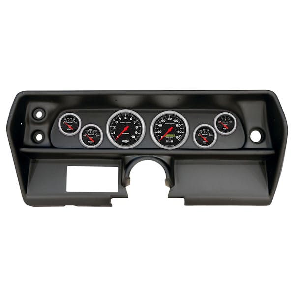 DIRECT FIT DASH KIT (3 3 8in X2 2 1 16in X4) CHEVY NOVA 68 SPORT-COMP