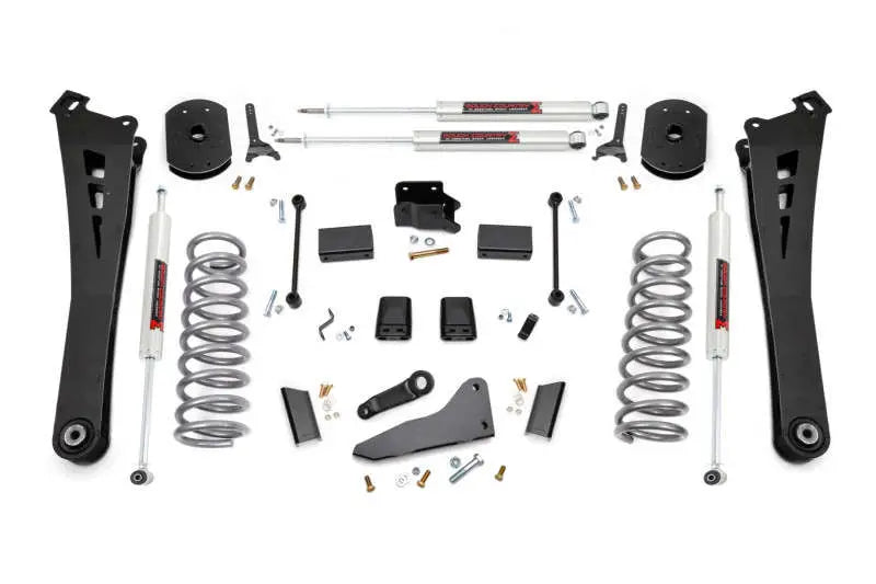 5 Inch Lift Kit FR Gas Coil Radius Arms M1 Ram 2500 4WD (2014-2018)