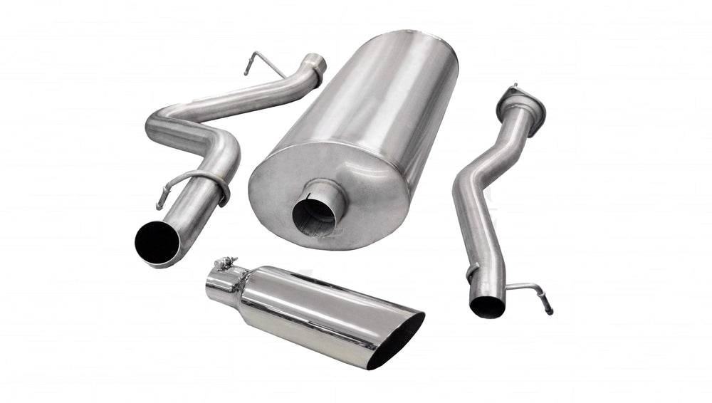 CORSA Performance silver cat-back exhaust