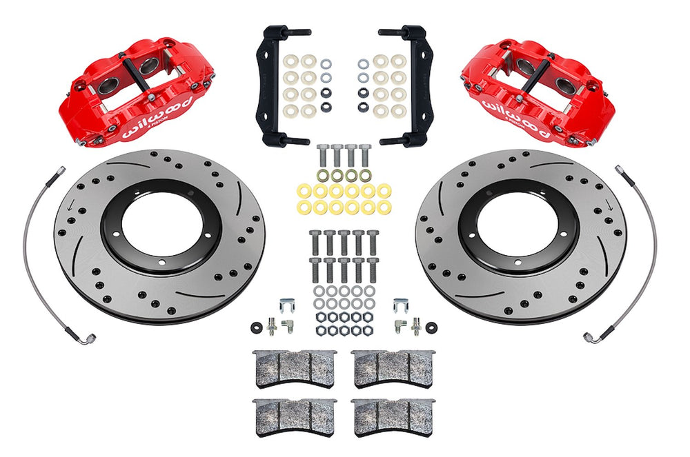 Wilwood red auto part
