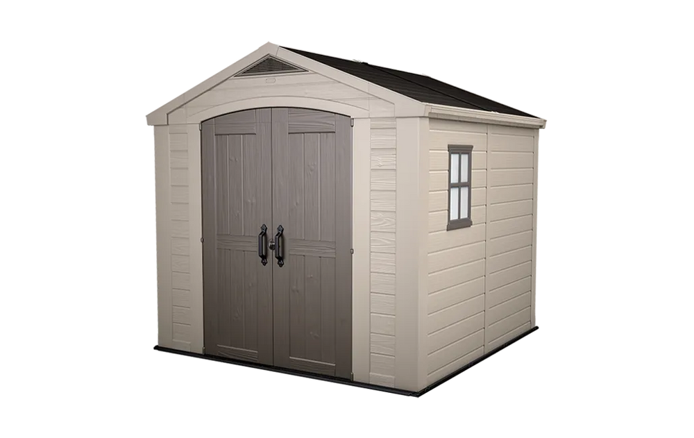 FACTOR 8 X 8 STORAGE SHED