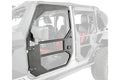 Fab Fours Front Full Tube Doors Fits 07-18 Wrangler (JK)