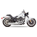 Vance & Hines Harley Davidson Softail / 86-17 Big Shots Staggered PCX Full Exhaust - Black