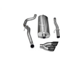 3.0 Inch Cat-Back Sport Single Side Exit Exhaust 4.0 Inch Black Tips 10-13 Dodge Ram 2500 Crew Cab L