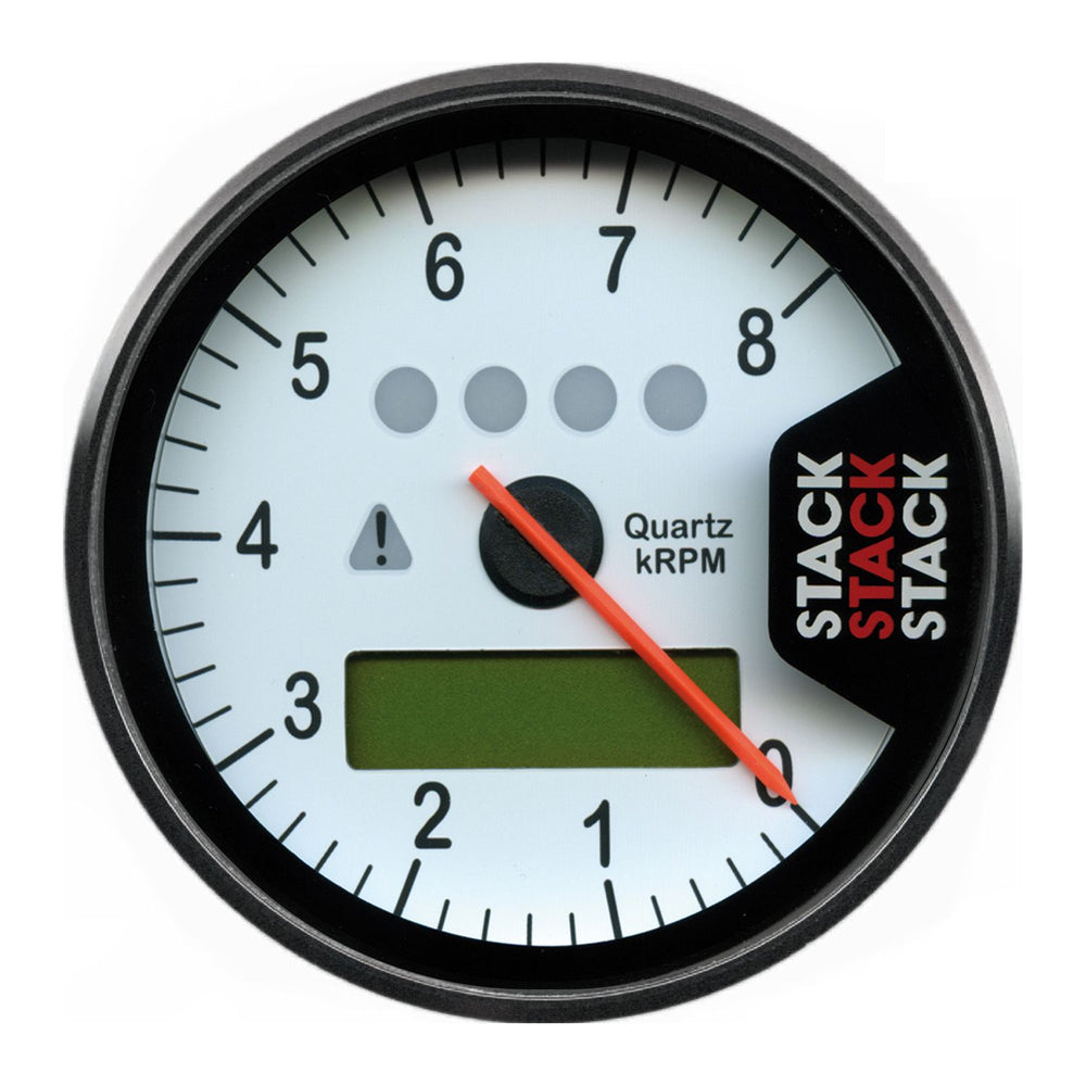 DISPLAY TACHOMETER WHITE 08K RPM