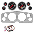 AutoMeter Sport-Comp 54-55 GMC Truck Direct-Fit Billet Panel/Gauge Kit - 5in. (x2) & 2-1/16in. (x4)